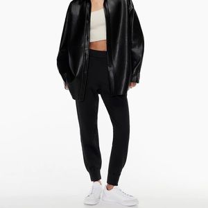 Aritzia The Group by Babaton Rodin Knit Jogger Pant Black